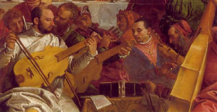 VERONESE (Paolo Caliari) The Marriage at Cana (detail) we oil painting image